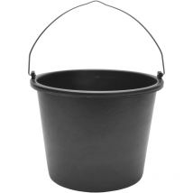 Garronda Baueimer 5 L – Robuster Mörteleimer Aus Recyceltem Kunststoff Mit Metallhenkel, Stabiler Putzeimer Und Maurerkübel Für Baustelle, Garten Und 