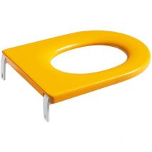 Roca - Siège en élastomère pour toilettes d'enfants happening Couleur : Jaune