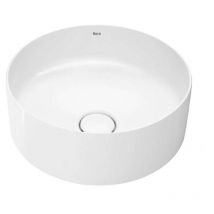 Inspira - Lavabo da appoggio, diametro 37 cm, bianco A327523000 - Roca
