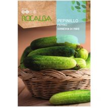 Rocalba - semillas pepinillo cornichon de paris 10 gr, Pack 5 Sobres