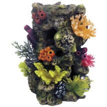 Roccia Con Coralli 14,5x14x18,5 Cm Decorazione Per Acquari