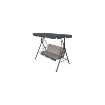 Balançante de jardin Hawaii – Acier peint – Coussins polyester inamovibles – L165 x P125 x H184 cm