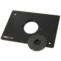 Piastra Pro in alluminio per fresatrici non Triton 8 - 1/4 x 11 - 3/4 - Rockler