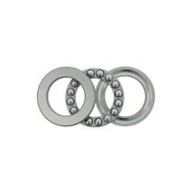 Rodamiento de bolas axial de garganta profunda 51409 int 45 mm ext 100 mm b.39 mm NKE