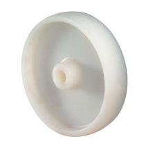 Bs Rollen - Rueda de repuesto D.80mm Trgf.150kg Ku.weiß Axle-D.12mm Hubl.40mm