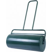 Rodillo de Césped de Jardín de Acero Rodillo de Mano de 48 l Apisonador para Césped Verde - Costway
