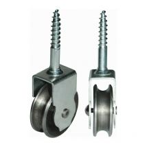 HBS - Rodillo para pájaros 471 hierro fundido gris diámetro 25 mm, máximo 15 kg, ranura 5 mm heinrich betz & söhne