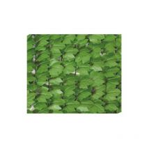 Rodillo de seto artificial Jet7garden 1x3m - verde suave - hojas de hiedra