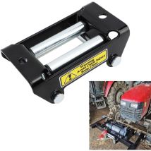Rodillo guía para cabrestante Ej.Life, guía de rodillo para cabrestante ATV, soporte de repuesto para cabrestante manual duradero de acero de 2000 lb