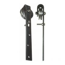 Rodillo para cancela corredera con soporte galvanizado 75mm VA crudo 250kg 9 / 11mm BETZ