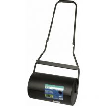 Greenmill - Rodillo para césped 50 cm, herramienta de jardinería para nivelar y compactar tierra o semillas, estructura metálica resistente y fácil