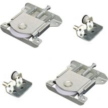 ZVD - rodillos para puertas corredizas, ruedas para muebles, guías para armarios, ventanas y puertas corredizas, poleas metálicas para muebles.