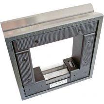 Rahmenwasserwaage din 877 Genauigk.0,3 mm/m 1,8 mm/m 200x200x42cm - Roeckle