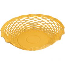 Roger Orfèvre - Corbeille à pain jaune 24.5 cm