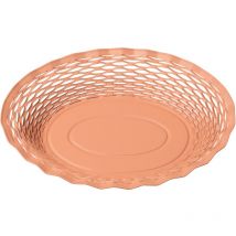Roger Orfèvre - Corbeille à pain vieux rose 30x24 cm