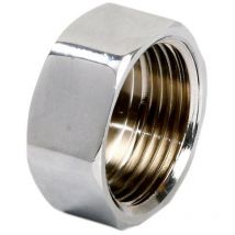 Stopfen aus verchromtem Messing 1/2" GW – 1/2" – 95 °C – 1,0 MPa