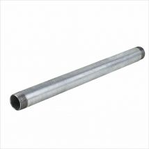 Atusa - Rohrdoppelnippel 2' Zoll X 1000mm 1m Dn50 Langnippel Rohrnippel Stahl