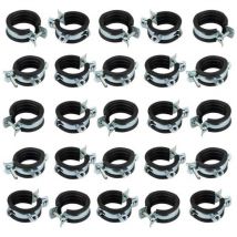 Rohrschelle 32 - 35 mm 1 Zoll M8 Beutel á 25 Stück