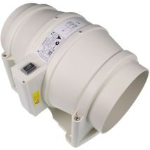 Rohrventilator / Rohrlüfter / Zentrallüfter mit einschaltbarer Nachlaufzeit 200