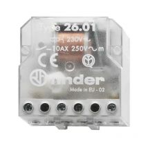 Finder - Relé del interruptor de impulsos 230v 26018230
