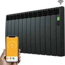 Rointe - Radiador Eléctrico Fluido serie d wifi Grafito 1210W DNB1210RAD - Grafito Texturado