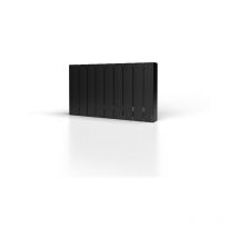 Rointe - Radiateur belize ii Bas Wi-Fi 8 éléments Noir - BFB1000RADC2