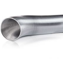 Alu-flex Rohr 5000mm gestaucht 1,2 Meter dn 100 - Rokaflex