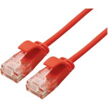 21.15.3910 RJ45 Netzwerkkabel, Patchkabel cat 6a u/utp 0.15 m Rot 1 St. - Roline