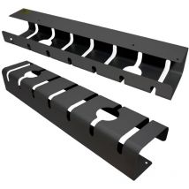 Canalina passacavi Nero (l x l x a) 106 cm x 110 mm x 80 mm 1 pz. 17.03.1303 - Roline