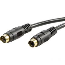 Value S-Video Video Cavo 5.00 m Nero