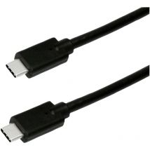 Roline green Cavo usb usb 3.2 Gen2x2 Spina usb-c , Spina usb-c 0.50 m Nero Privo di alogeni, guaina in tpe 11.44.9070