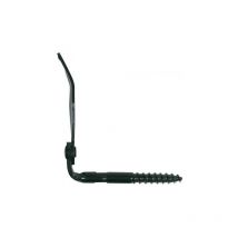 Rolladenstopper schwarz zum Anschrauben Länge 130 mm, 2 Stück