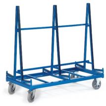 Rollcart Plattenwagen Zweiseitig 1200kg Tragkraft 2x1380x270mm