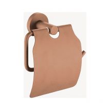 Kroos - Rollenhalter mit Deckel Roségold gebürstet - Tokio