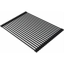 Elleci Ars023bk Element Rollmat Griglia Per Lavello In Silicone 50x33 Cm Colore Nero