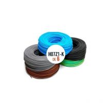Rollo 100mtrs 6 Mm. Cable Flexible Libre De Halogeno Gris
