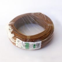 Rollo 100mtrs Cable unipolar Flexible 1,5 mm. Libre de Halógeno -cpr- Marrón