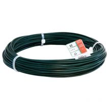 Rolle 15 m grün beschichteter Draht