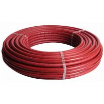 EU - Rollo 25 Mts Rojo Aislado Multicapa Rollo Multicapa: 25mm