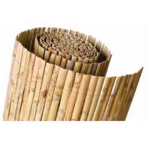 Rolle 2x5m natürliches halbrundes Schilf