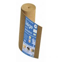 SDL - Rollo aislante de corcho pared / suelo l.0.5 x L.8 mx Ep.2 mm