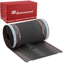 Cinta de cumbrera rollo ecco 310mm x 5m ral 8017