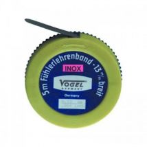 Vogel - 456015-rollo de 5 m de fleje calibrado inox (espesor 0,15 mm)