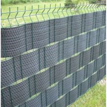 Gardeneas - Rollo de Ratán Trenzado (Antracita) 19x255 cm