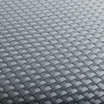 Rollo de Ratán Trenzado (Gris) 90x300 cm