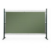 Rollo de Ratán Trenzado (Verde) 90x300 cm