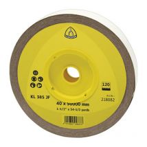 Klingspor - Rollo de tela abrasiva kl 385 jf 40mm K.120 para corindón metálico
