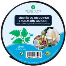 Planeta Huerto - Rollo Exudación Garden 15 m – Solución de Riego Precisa para Espacios Pequeños