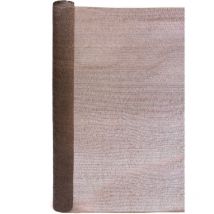 Rollo malla ocultación recynet 120 G/M2 marrón 2 x 50M