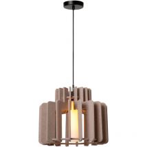ROLLO Suspension-Taupe-1xE27